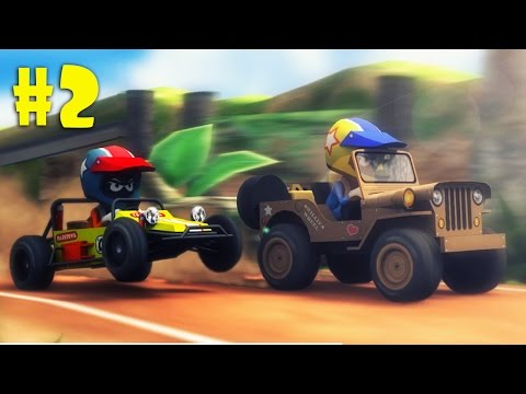 Видео: Mini Racing Adventures [2] ОТКРЫЛ АРМЕЙСКИЙ ДЖИП - ВЕСЁЛЫЕ ГОНКИ НА мини ТАЧКАХ