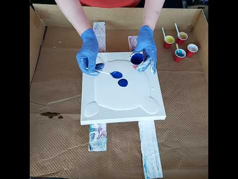 Видео: #45  Акриловая заливка от А до Я. Новый медиум для Bloomtechnik.