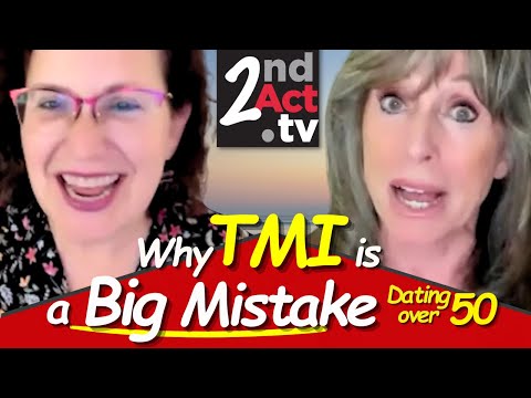 Видео: Знакомства для тех, кому за 50: 5 главных причин, по которым мы слишком откровенны на свиданиях 💬...