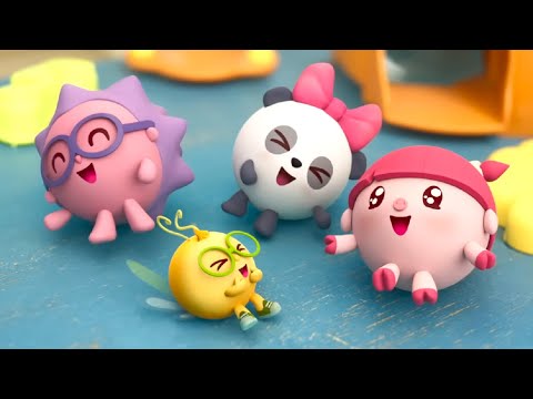 Видео: Малышарики —Замри — серия 269 — Мультфильмы для малышей - озорство и дисциплина