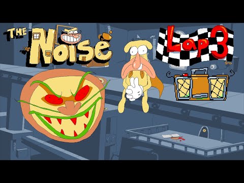 Видео: САМЫЙ СЛОЖНЫЙ УРОВЕНЬ *ИЛИ НЕТ?* | Pizza Tower: The Noise - P rank / Lap 3 #4 Прохождение