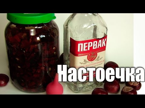 Видео: Делаем настойку каштана для укрепления сосудов