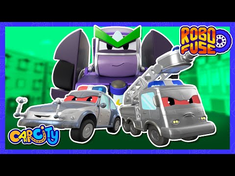 Видео: 🔥 Super Robot останавливает крупнейшего злодея и его миньонов 😈 | Robofuse - спасение супергероя