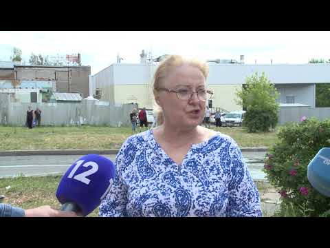 Видео: Крупный пожар произошел сегодня в Череповце