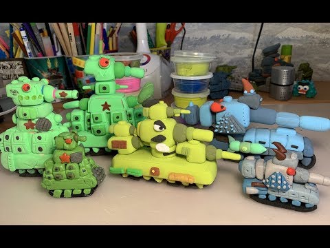 Видео: История Бегемота КВ-6 и КВ-44 вместе с Ратте Танки Хайпят