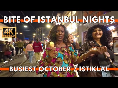 Видео: Пешеходная экскурсия по улице Истикляль в центре Стамбула в разрешении 4K 2025