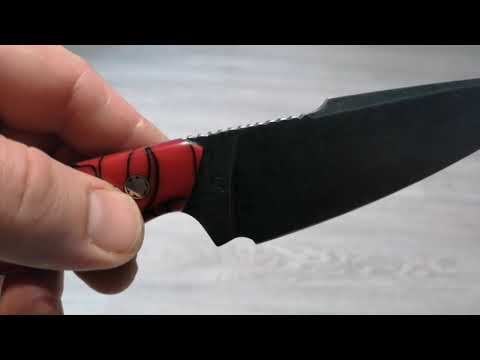 Видео: Нож ручной работы именной. "Шерхан"