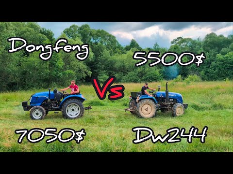 Видео: Чи варто переплачувати за Донгфенга?🤔 Порівняння двох китайських тракторів...!