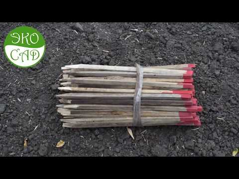 Видео: Разметка сада.