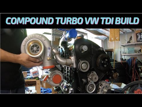 Видео: Сборка турбокомпрессора VW 1.9L TDI ALH для моего брата началась