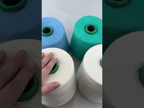 Видео: Кашемир 15%,хлопок 85%.2400 м/100г. 1.000₽/100г #пряжа #diy #вязание #crochet #handmade #handmade