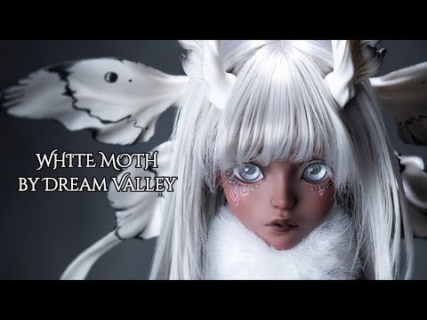 Видео: ✦ MOTH GIRL | обзор БЖД куклы Белая Бабочка от ДримВали | BJD unboxing: White Moth by Dream Valley