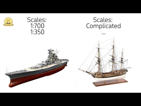 Видео: Почему деревянные модели кораблей выпускаются в самых разных масштабах (и никого это не волнует!)