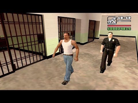 Видео: ЧТО БУДЕТ ЕСЛИ СИДЖЕЯ ПОЙМАЕТ ПОЛИЦИЯ В GTA SAN ANDREAS
