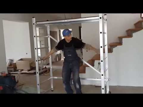 Видео: Krause подмости (18кг)