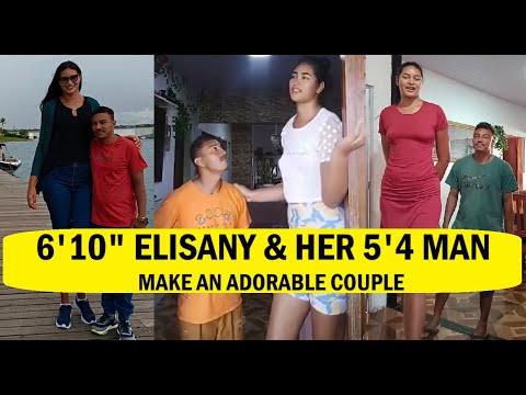 Видео: Элисани ростом 6 футов 10 дюймов и ее муж ростом 5 футов 4 дюйма — очаровательная пара