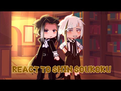 Видео: Bsd react to shin soukoku 1/? реакция бсд на шин соукоку SPEED TO 2х УСКОРЯЙТЕ НА 2х
