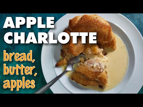 Видео: Яблочная шарлотка: что делать с избытком яблок