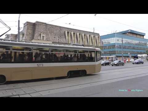 Видео: Various Trams in Moscow, Russia -  Трамваи в Москве 2016