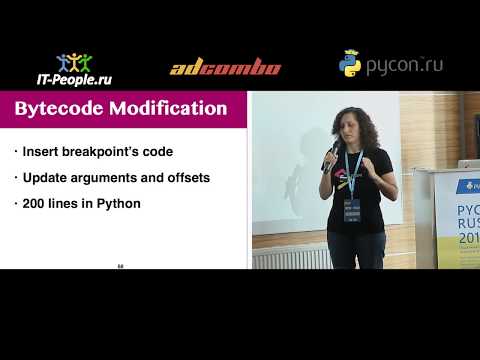 Видео: «Отладка в Python 3.6: Быстрее, Выше, Сильнее» Елизавета Шашкова, JetBrains