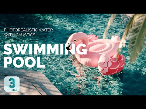 Видео: Фотореалистичный материал воды с каустикой | 3ds max + Corona Renderer