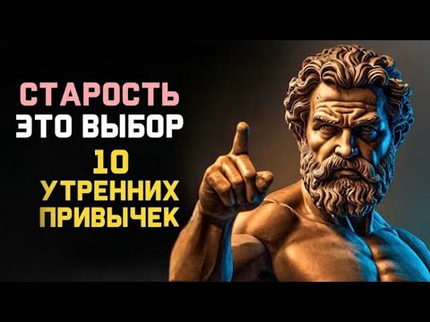 Видео: 10 УТРЕННИХ ритуалов стоиков: Как ЖИТЬ ДОЛЬШЕ и НЕ БОЛЕТЬ?