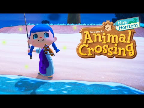 Видео: Animal Crossing | Ночная рыбалка | Прохождение №26