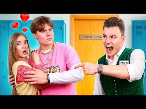 Видео: Новенькая Девушка Влюбилась в Сына Директора! Первый День в Самой Строгой Школе