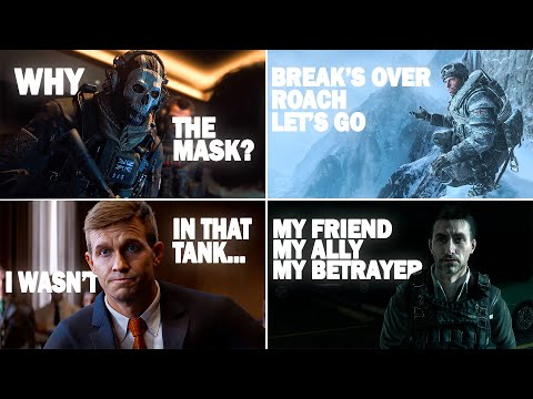 Видео: Все лучшие цитаты и речи в играх Call of Duty Modern Warfare