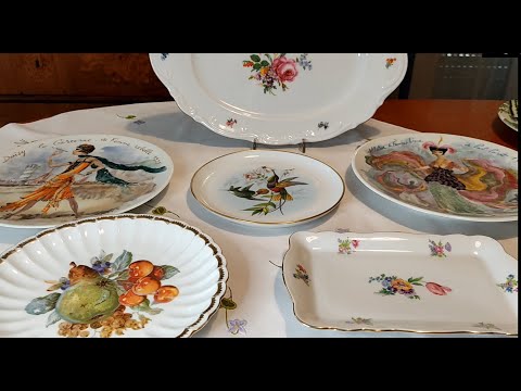 Видео: ВІНТАЖНІ ТА АНТИКВАРНІ ТАРІЛКИ