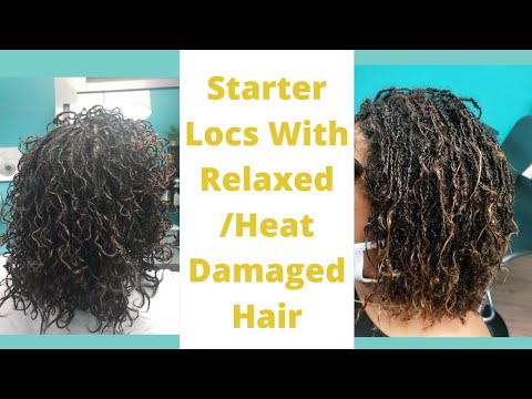 Видео: Начало локонов на ослабленных/поврежденных термоукладкой волосах: чего ожидать