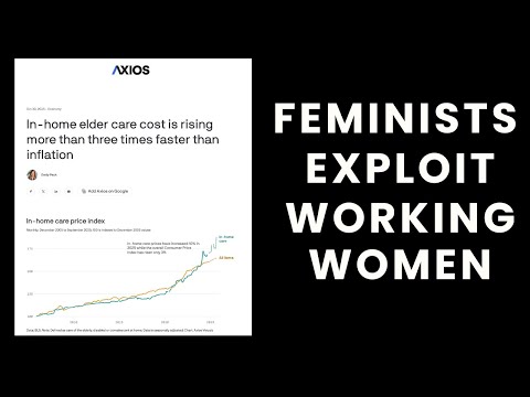 Видео: Феминистки в гневе из-за роста расходов на уход