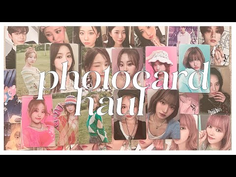 Видео: photocard haul • распаковка карт за июль (?) • billlie, purple kiss, nmixx, zb1, ive and stray kids