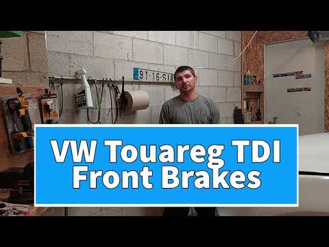 Видео: ПЕРЕДНИЕ ТОРМОЗА VW TOUAREG