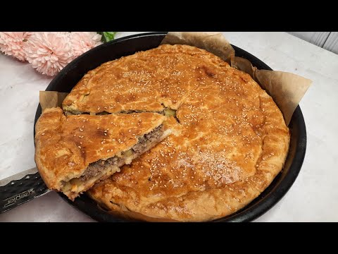 Видео: Мясной пирог. Самый легкий,удачный  рецепт👍😍