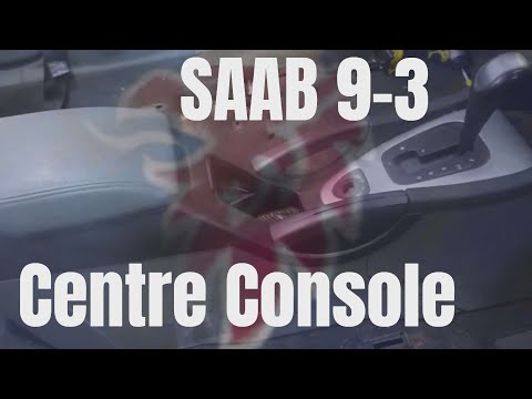 Видео: Как снять центральную консоль и модуль замка зажигания SAAB 9-3 2003-2011