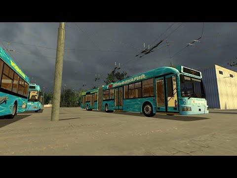 Видео: Trolleybus fs Аксм 333