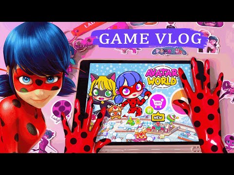 Видео: ЛЕДИ БАГ ИГРАЕТ В АВАТАР ВОРЛД! Маринетт ведёт блог про Avatar World!