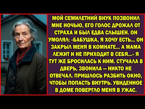 Видео: Мой семилетний внук позвонил ночью, в слезах: «Я очень голоден… Он закрыл меня… Мама не очнется!»