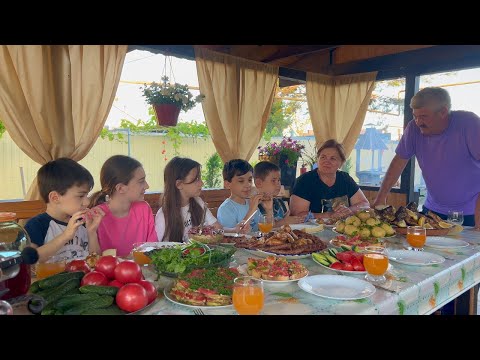 Видео: Приготовил и Накормил Всех Детей! Люля кебаб, Шашлык из Рыбы, Шашлык из Курицы на Ужин