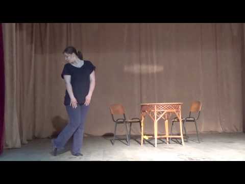 Видео: Театральный этюд "Новое платье"