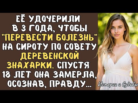 Видео: Её удочерили в 3 года, чтобы “перевести болезнь” на СИРОТУ по совету деревенской ЗНАХАРКИ…