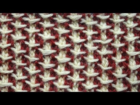 Видео: Жаккард крючком   Узоры крючком 20