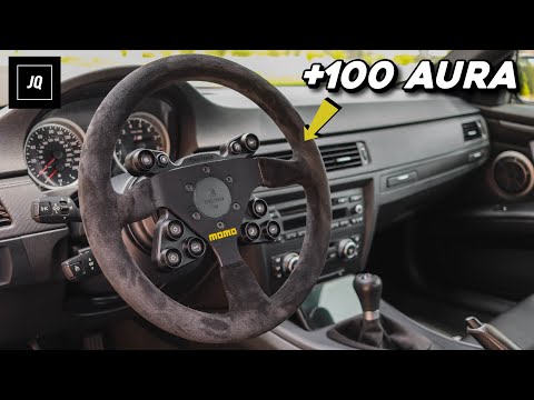 Видео: Лучшая модификация интерьера, которую я когда-либо делал! Руль JQ Werks.