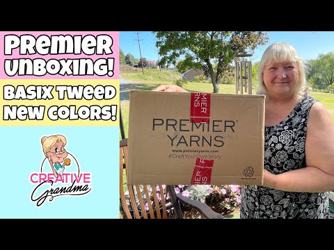 Видео: Распаковка пряжи Premier! Новые цвета Basix Tweed и многое другое! #makeitpremier