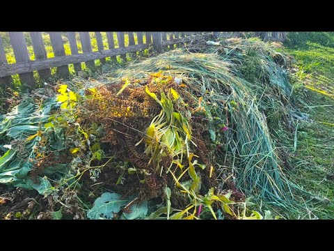Видео: Как УСКОРИТЬ КОМПОСТ, чтобы к весне перегнили даже толстые ветки и вся ботва 