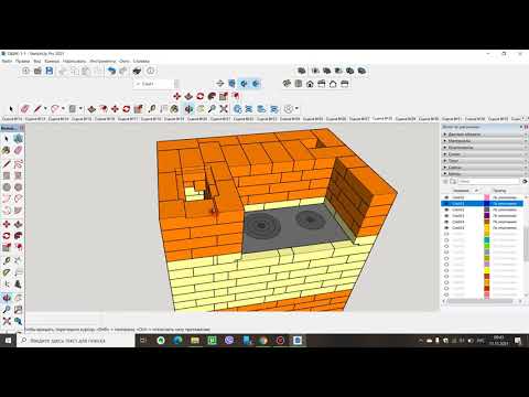Видео: Порядовка отопительно варочной печи ОВИК 1.