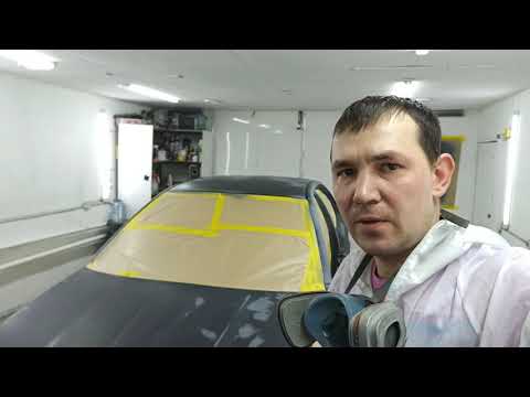 Видео: Покрасил Шкода Октавия Тур, ч1. В конце пробел получился - СОРЯН не спецом!!!