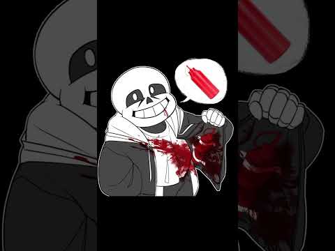Видео: [Откуда у Санса кровь?] {#undertale #sans #papyrus #озвучка #андертейл #комикс}