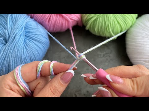 Видео: 🫧КАЛЕЙДОСКОП - Чудесный разноцветный УЗОР КРЮЧКОМ. Посмотрите! Вязание крючком для начинающих.